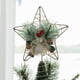 thumbnail image 5 of Adorno de estrella para copa de árbol de Navidad, adorno para copa de árbol, decoración de estrella para copa de árbol hecha a mano, para decoración de árbol de Navidad festivo, 5 of 5