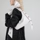 thumbnail image 1 of Bolso La Parte Superior Del Embrague Hombro para Mujeres Nudos PU Cuero Rivet Punk Hobo, 1 of 9