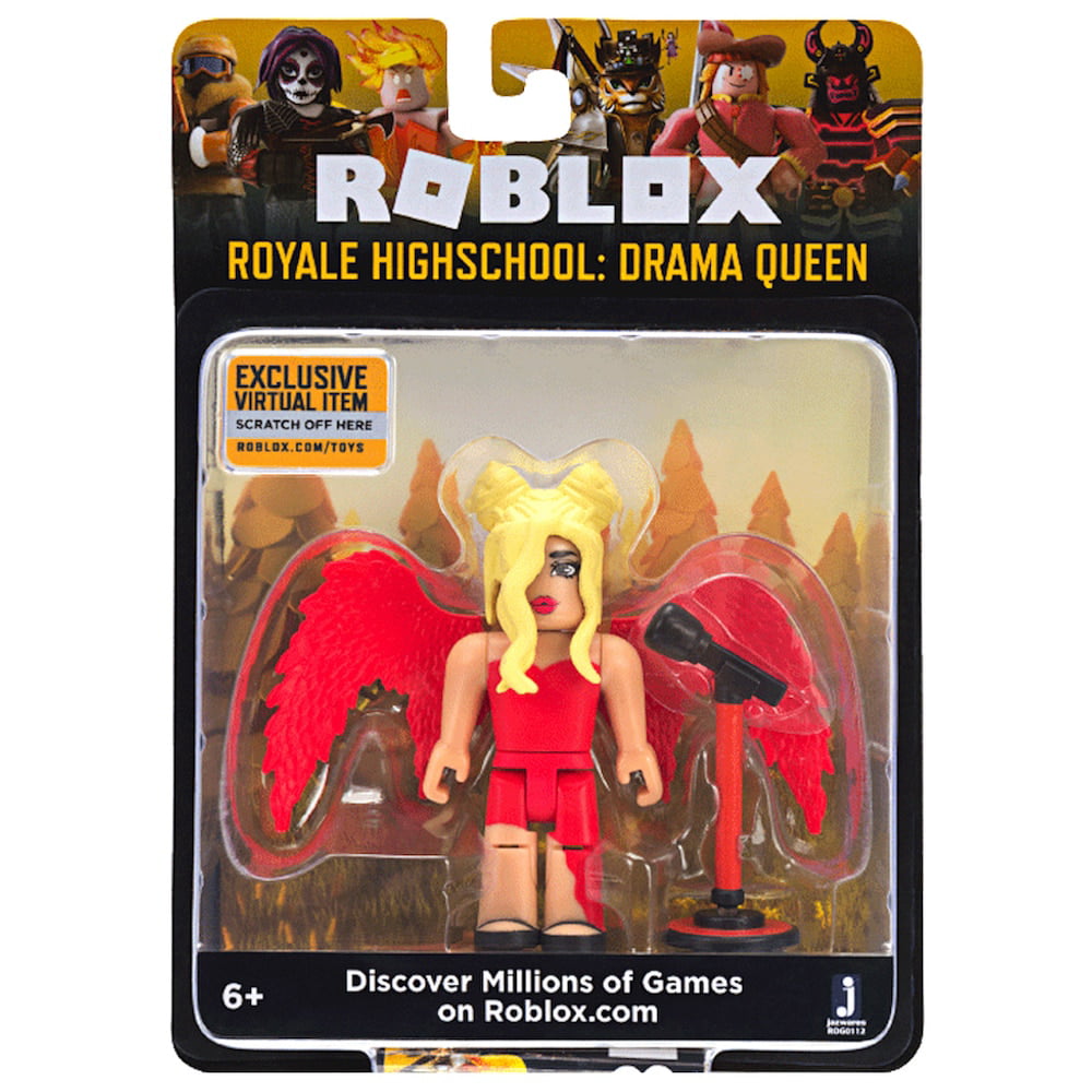 Royale Highschool Drama Queen Roblox Action Figure 4 Walmart Com Walmart Com - roblox audio queen