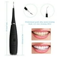 thumbnail image 3 of Water FLōsser / Electric Toothbrush - Cleaner Artifact Remover Teeth Teeth Apparatus Stone Rechargeable Electric Tools & Home Improvement, 1 Water FLōsser + 1 Usb Charging Cable, E Makeup Organizer, 3 of 4