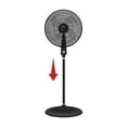 thumbnail image 2 of Ventilador de PEDESTAL T-fal VE3171X0 16 PULGADAS 3 VELOCIDADES Negro, 2 of 7
