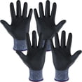 thumbnail image 2 of Guantes para Vidrio de Colores GlovesBlue 2 Pares XL Azul 106 a 115mm x 260mm NitriloHPPE CE EN388 Nivel 5. VentDepot MXGBE-012, 2 of 2