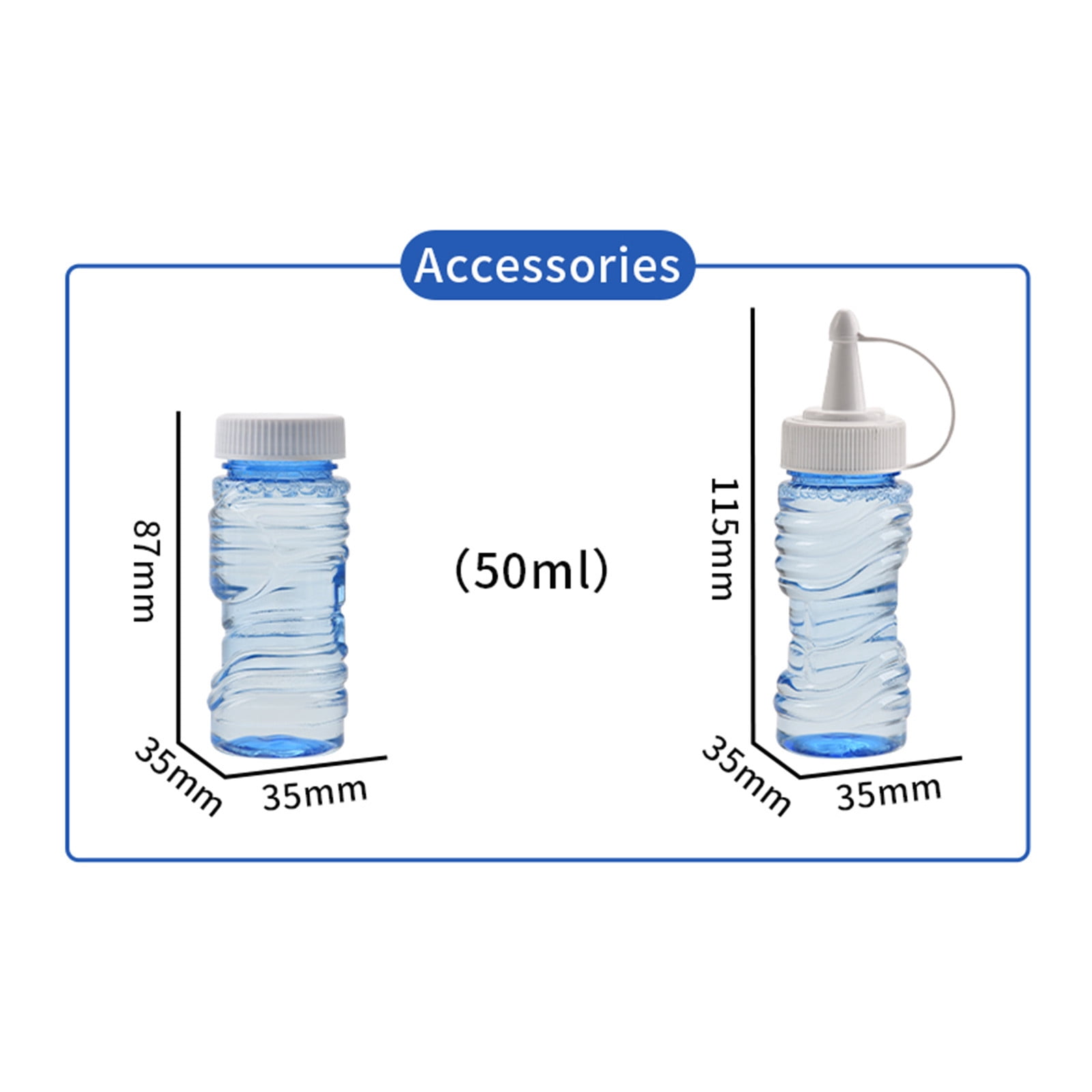 Automatic Rotating Bubble Blower, Multi Hole LED Light Bubble Machine with 360 Degree Rotation and Bubble Solution for Party Festival Outdoor Events (Gray White)