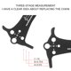 thumbnail image 4 of Indicador de desgaste de cadena de bicicleta, comprobador de cadena, medidor de medición Herramienta de reparación (Negra), 4 of 6