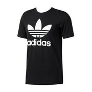 Adidas Mens Short-Sleeve Trefoil Logo Graphic T-Shirt