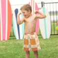 thumbnail image 4 of FORMRS Boys Swim Trunks Quick Dry Mesh Liner Boardshorts Sizes XS-XL, Geometric Pattern, 4 of 7