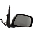 thumbnail image 2 of For Nissan Pathfinder 2005-2012 Door Mirror Passenger Side | Power Glass | Non-Heated | Smooth Black | Replacement For NI1321168 | 96301EA18E, 2 of 7