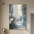 thumbnail image 3 of Elegant Tiger Storefront Canvas Fashion Designer Wall Art by Art Remedy, Gold Frame, 36" x 54", 3 of 7