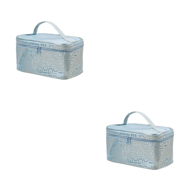 Inteprter Bolsa de cosméticos Almacenamiento de maquillaje Carta de artículos de tocador Bolsa de multifunción Kit de viaje de celosía Type1 NO1