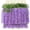 Purple, variant on 12-Pack 3.75-Foot Silk Wisteria Vine Garland, Artificial Hanging Flower Strings for Wedding Arch, Garden, and Wall Decor