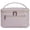 Purple, variant on Travel Makeup Bag, Portable Cosmetic Bags Make Up Organizer for Women with Handle, Men Toiletry bag for Brushes, PU Leather, for Gift, Green