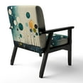 thumbnail image 5 of Designart "Colorful Mid Century Minimalist Oasis I" Upholstered Abstract Collages Accent Chair and Modern & Contemporary Arm Chair - Multiple Color & Pattern, 5 of 7