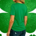 thumbnail image 6 of Busydd St. Patrick's Day T Shirts for Women Trendy Round Neck Graphic Summer Tops Casual Short Sleeve Summer Tops, 6 of 7