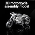 thumbnail image 6 of 3D Metal Assembly Model DIY Puzzle Motorcycle Model Desktop Decoration, 6 of 6