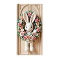 thumbnail image 1 of YWIYIUD 1PC Happy Easter Door Cover Easter Decorations, 71x35 Inch Easter Rabbit Eggs Door Banner Welcome Easter Banner Spring Theme Rabbit Door for Front Door Wall Indoor Outdoor Home Decor, 1 of 7