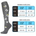 thumbnail image 6 of 7 Pairs Copper Compression Socks for Women & Men Circulation 15-20 mmhg - Better Blood Flow, Swelling, Best Support for Medical, Running, Nursing, 6 of 8