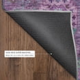 thumbnail image 5 of Addison Rugs Mayfield Premium Machine Washable Traditional Panel Purple Rectangle Rug, 10' x 14', 5 of 6