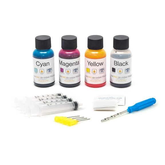 Premium Combo Ink Refill Kit for Canon PG-245/CL-246, PG-245XL/CL-246XL 1oz 30mL
