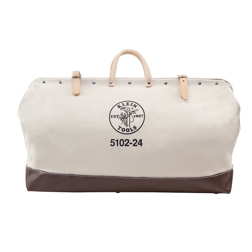 Canvas Tool Bag, 1 Compartment, 24 in X 6 in