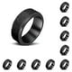 thumbnail image 2 of Sonducket Anillo de acero inoxidable que gira libremente, joyería de mano giratoria para mujer, 6mm, liberación antiestrés, portátil para Talla 9 10Conjunto, 2 of 6