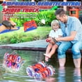 thumbnail image 6 of Huge Wave Amphibious Remote Control Cars for Boys, 2.4GHz Gesture RC Spider Boat, 4WD Double Sided Stunt Car with LED Lights, Christmas Toys Gift Aged 6-12 for Kids, 6 of 7