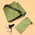 thumbnail image 5 of Worgeous  3 Meter Sunscreen Canopy Cloth Camping Gear Tent Travel Army Green, 5 of 8
