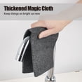 thumbnail image 4 of Thick Magic Cleaning Cloths, 2026 Reusable Streak-Free Microfiber Magic Fiber Cleaning Cloths, Multipurpose Magic Cloths for Kitchen, Windows, Glass, Cars (5 Pack),5 piezas, 4 of 7