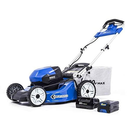 Kobalt 80-volt Max Brushless Lithium Ion Self-propelled 21-in Cordless Electric Lawn Mower Kobalt 80-volt Max Brushless Lithium Ion Self-propelled 21-in Cordless Electric Lawn Mower