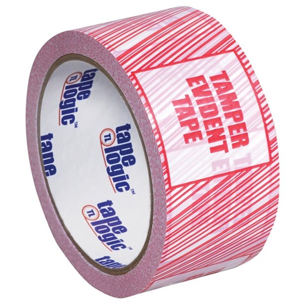 Tape Logic Security Tape "Tamper Evident" 3" x 110 Yard Roll (24 Roll