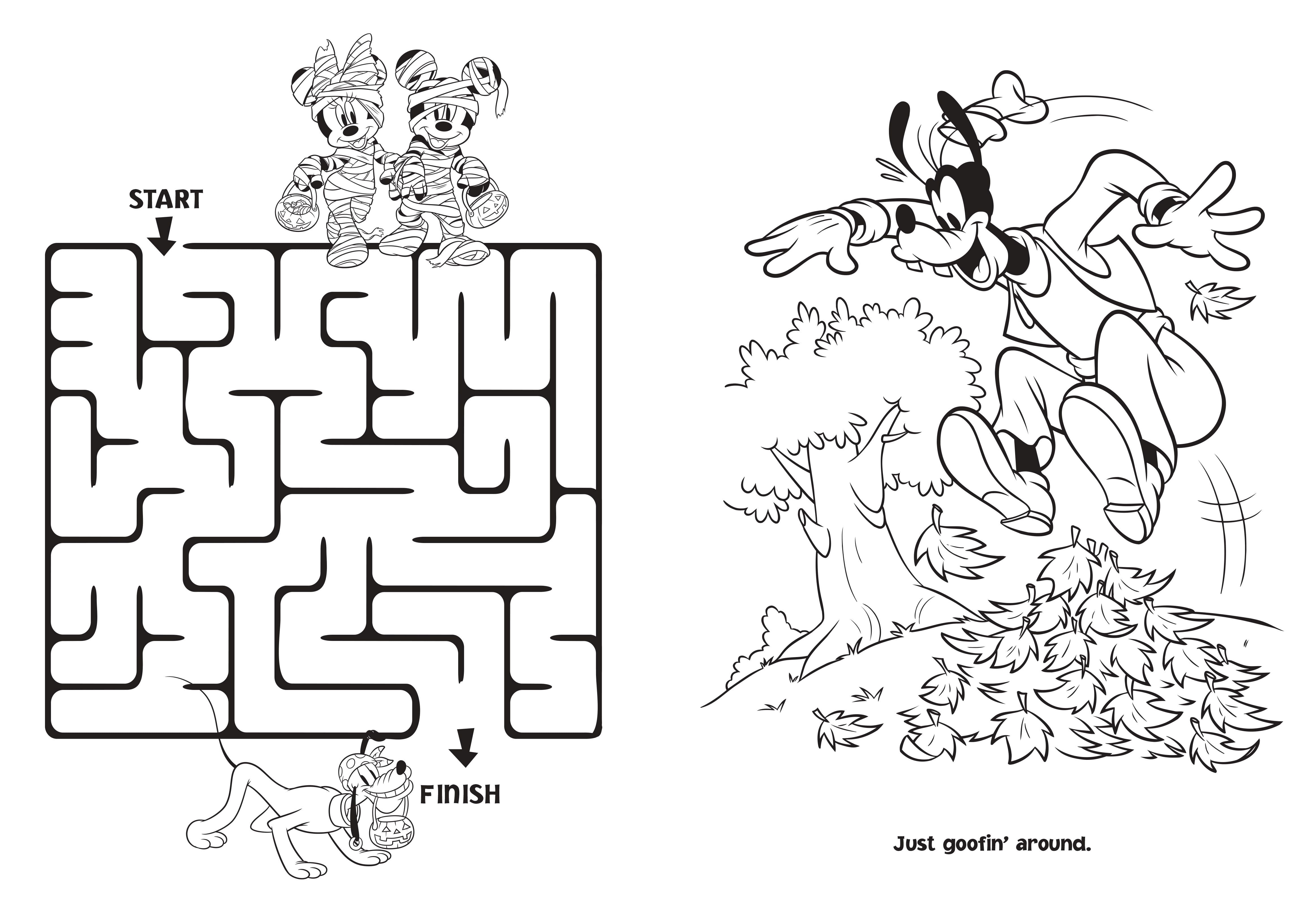 Disney Mickey Beware of Halloween Fun Crayons