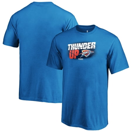 Oklahoma City Thunder Fanatics Branded Youth 2019 NBA Playoffs Bound Tip Off Dunk T-Shirt -