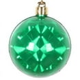 thumbnail image 2 of 3" Green Glitter Reflector Ornament 6/Bg, 2 of 2