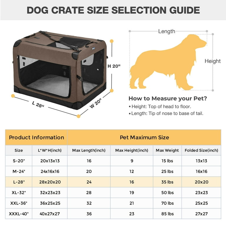 Folding soft cheap dog crate