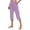 Light Purple, variant on Lixiuxyad Summer Beach Pants Women's Casual Pants For Everyday Comfort Versatile Home And Sports Wear Classic Solid Color 3/4 Length Trousers Elastic Waist For Easy Fit Green