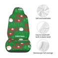thumbnail image 4 of Naloa Cute Santa Car Seat Covers Universal Front Seat Coves for Car Accessories ,Padded Car Covers for Automotive, SUV, Truck, and Van, 4 of 5