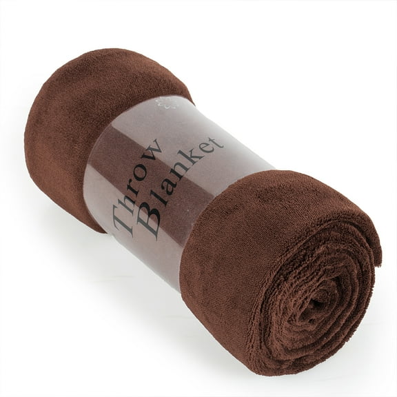 Throw Blanket 50"x60" Soft Flannel Fleece Throw Blanket For Sofa Couch Travel