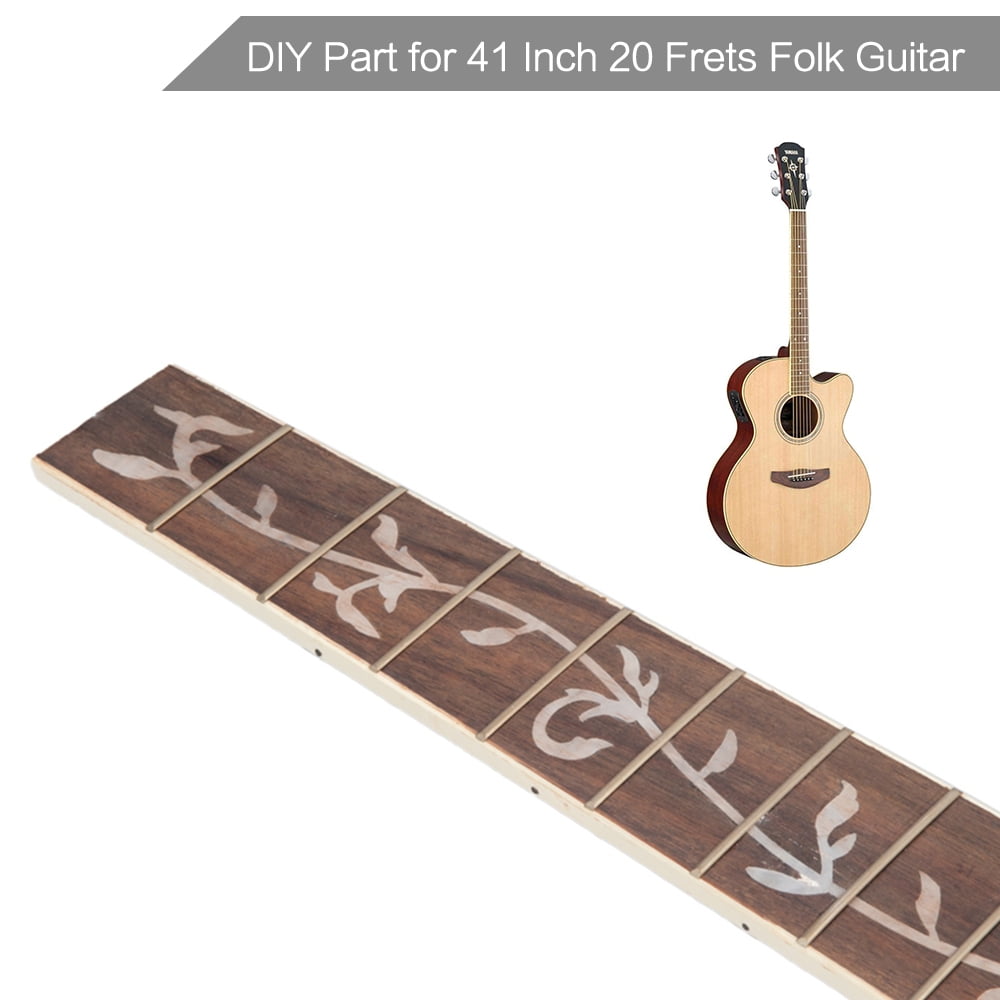 YIJU 20 Fret Rosewood Fretboard Guitar Fingerboard for 41 Folk Guitar Parts 