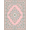 Pink, Pattern 8, variant on ODIKA 8'x10' Washable Area Rug Non-Slip Chair-Friendly Mat Scattered Roses Symmetrical Border Vintage Cottage Garden Style for Dining Room, Large Office, Lounge