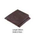 thumbnail image 3 of Funda de tela Oxford marrón de lujo para mesa de billar, impermeable, para billar tipo 5, 3 of 9