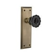 thumbnail image 3 of Nostalgic Warehouse Nykcrb_Sd_Nk New York Solid Brass Rose Single Dummy Door Knob - Brass, 3 of 7