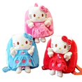 thumbnail image 2 of Mochila de felpa para guardería con dibujos de Hello Kitty, versión coreana para bebé, bolso escolar para niñas de 1 a 3 años, 2 of 4