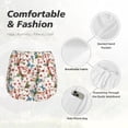thumbnail image 6 of Lsque Floral With Butterflies Printed Women's Running Shorts with Liner Pockets,Elastic Quick Dry Workout Athletic Gym Yoga Shorts,Womens High Waist Shorts-XX-Large, 6 of 9