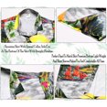 thumbnail image 6 of LA LEELA Women's Casual Beach Hawaiian Blouse Shirt Cute Blouses Short Sleeve Button Down Dress Tops Tee Shirts Tank Top Women S Beach Sunset, Grey, 6 of 6