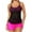 Hot Pink, variant on Up to 65 off!Chiccall Tankini Bathing Suits for Women Two Piece Lace Swimsuit Sexy Hollow Out Crochet Blouson Tank Top with Boyshorts