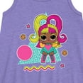 thumbnail image 2 of LOL Surprise! Dolls - Glow Grrrl Retro Styled - Toddler & Youth Girls A-line Dress, 2 of 4