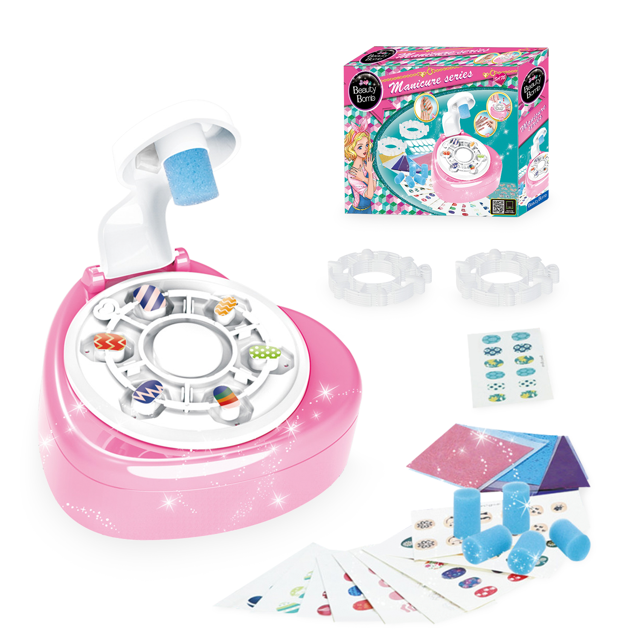 Kit de Uñas Acrílicas Rm Regalomex Decoraciones para Uñas Rosa Grande