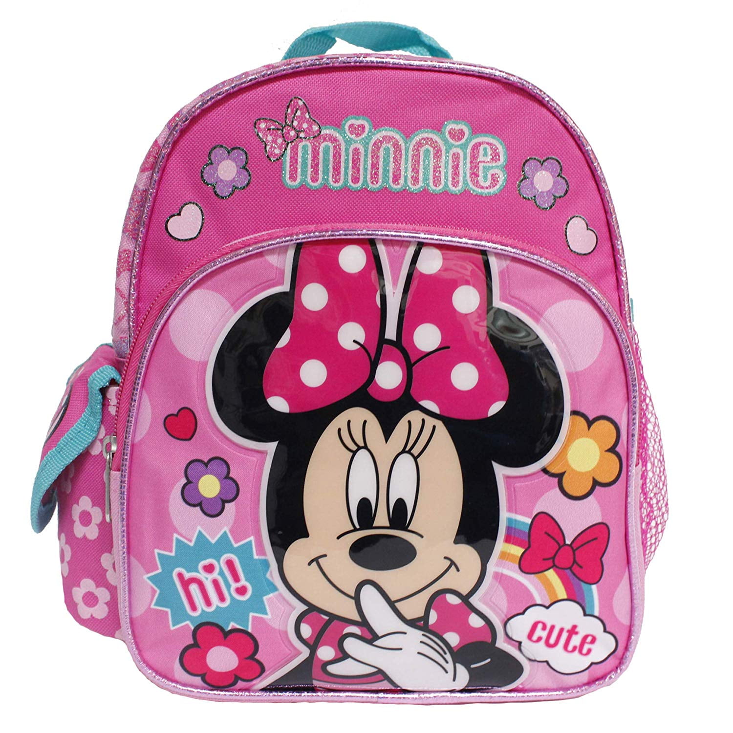 Disney Junior Minnie Mouse 10" Mini Backpack Girl's Book Bag