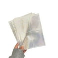 thumbnail image 2 of 10 Sheets Loose Leaf A5 Transparent Waterproof Photocard Binder Sleeves Idol Photo Card Holder Photocards Album Storage Bag Loose Leaf Photo Sleeves, 2 of 7