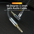 thumbnail image 3 of Cable de audio Essager de 3,5 mm AUX Jack para cable de altavoz Cables de adaptador de coche para auriculares JShteea  Nuevo, 3 of 8