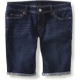 thumbnail image 1 of Aeropostale Womens Denim Casual Bermuda Shorts, Azul, 7/8, 1 of 2